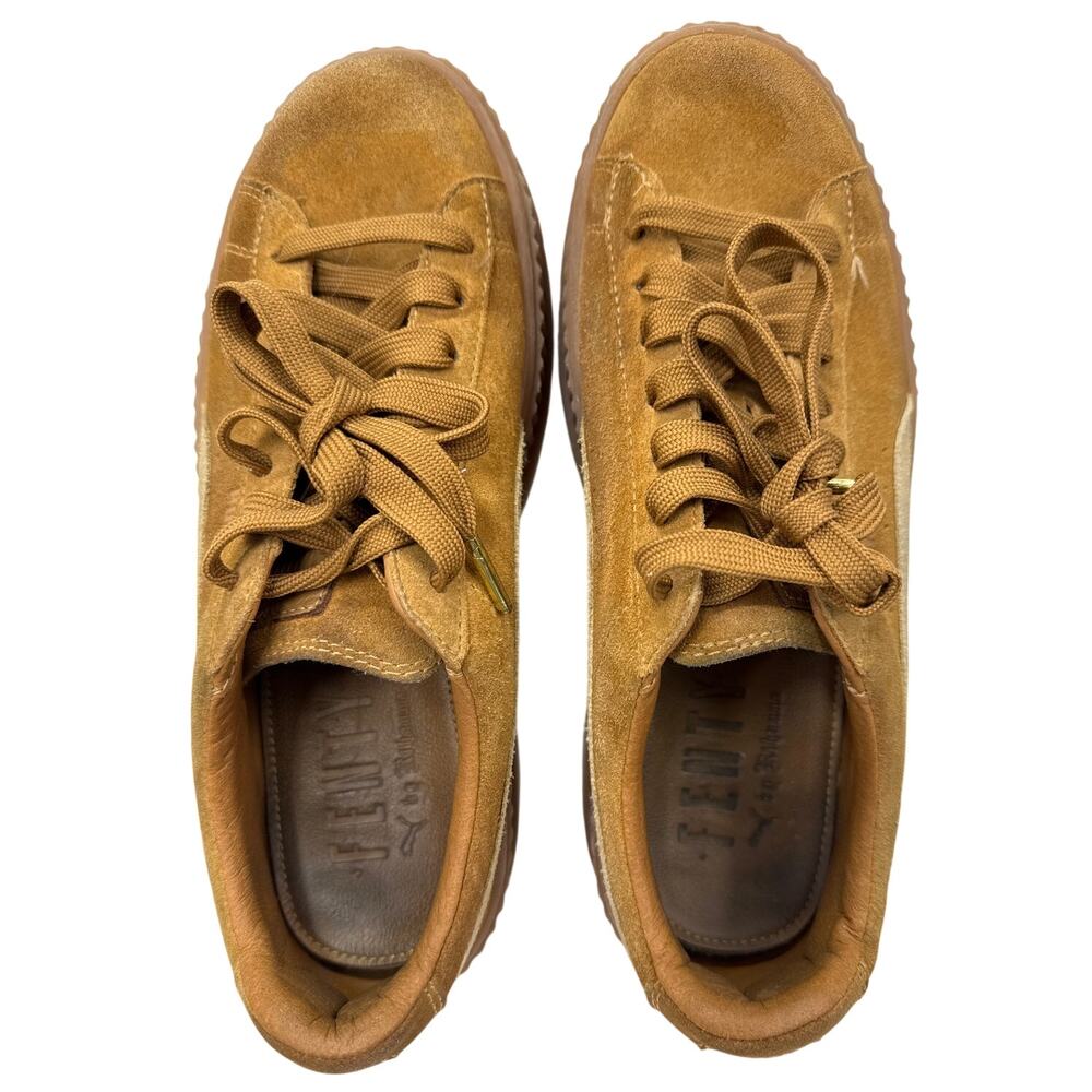Fenty x Puma Cleated Creeper Suede Sneakers, Size 10 Women